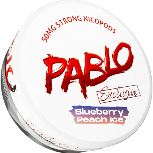 Pablo blueberry peach ice